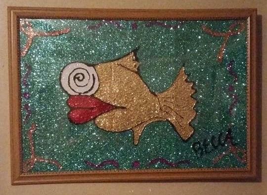 Glitter fish